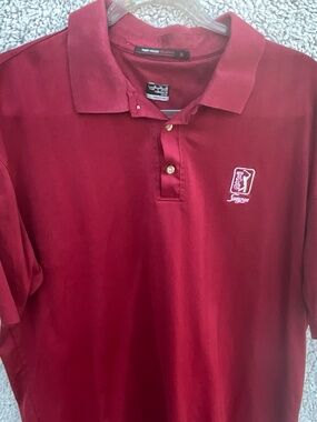 Tiger Woods Collection Nike fit dry polo golf shirt size XL